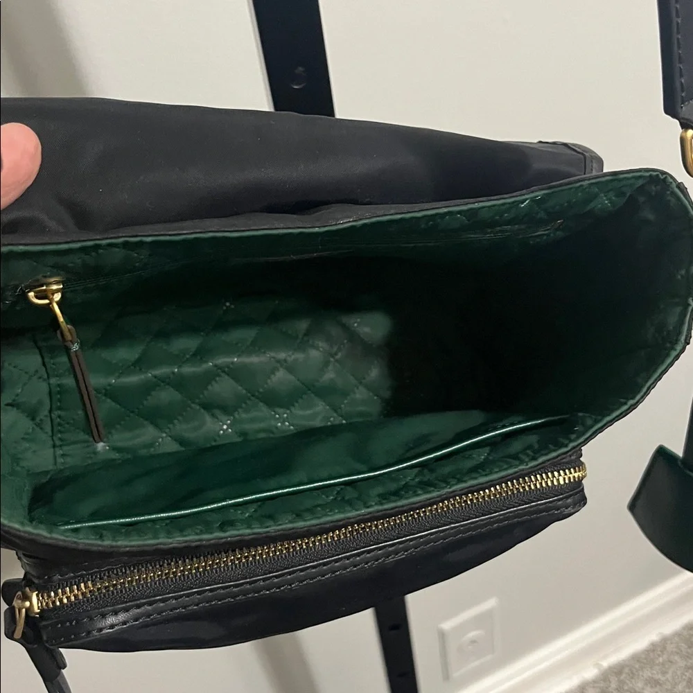 Tory Burch Black Nylon Crossbody with Gold Hardware 58044 Perry purse bag - Picture 10 of 13